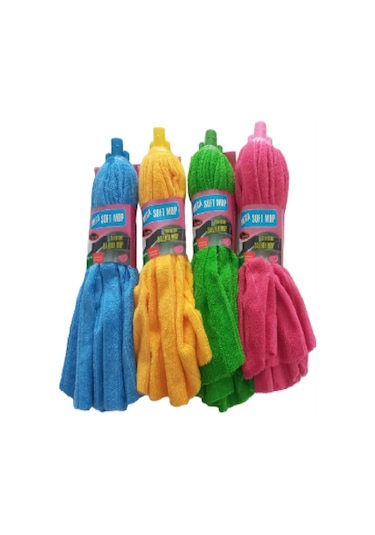 1 Adet Mikrofiber Havlu Vileda Paspas Mop Xl Yedek Ucu Büyük Boy