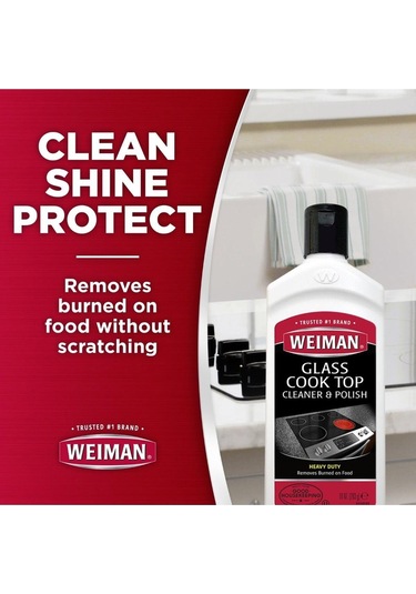 Weiman Cam Setüstü Ocak Temizleyici Ve Cila 425 G