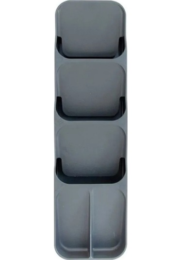 Beyaz 5 Bölmeli Çekmece Kaşıklık Mutfak Düzenleyici, Dayanıklı Çatal Kaşık Bıçak Organizatörü Diğer