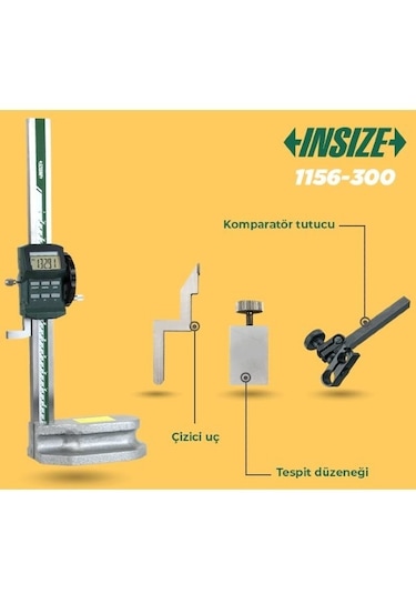 İnsize 1156-300 Makaralı Dijital Mihengir