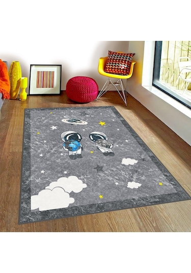 Astronot Çocuk Odası Halısı