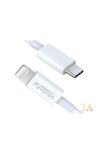 Everon CH-EVR-002 iPhone Apple Uyumlu iPad  25 W Type-C To Lightning Hızlı Şarj Cihazı