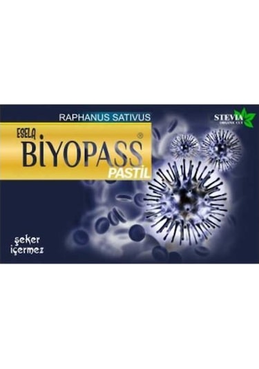 Esela Byopass Doğal Bitki Özlü Pastil 12'Li 30 Gr