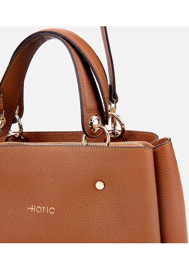 Hotiç Kadın Deri Taba Omuz Çantası 03cah309180a370 Taba