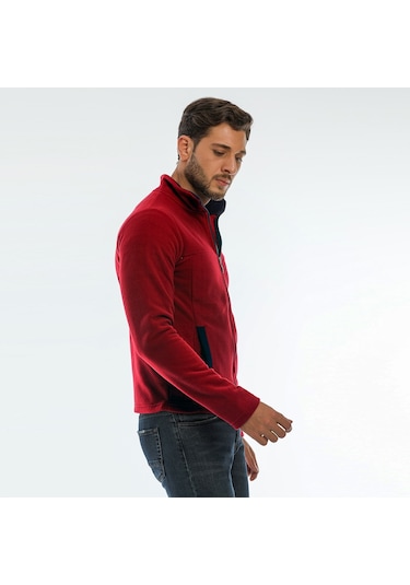 Slazenger SAFRANO I Erkek Polar Bordo