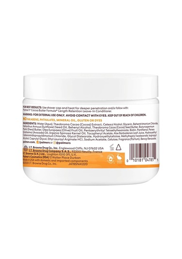 Palmer's Saç Uzunluğunu Korumaya Yardımcı Saç Kremi 340 G