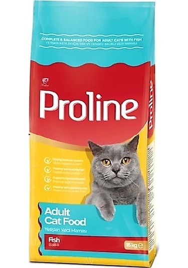 Proline Balıklı Yetişkin Kedi Maması 15 KG