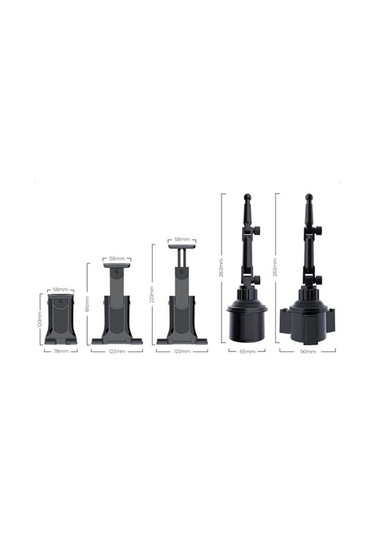 Yingfu Evrensel Bardak Tutucu Montajı - Akıllı Telefon, Tablet, Gps İçin Diğer