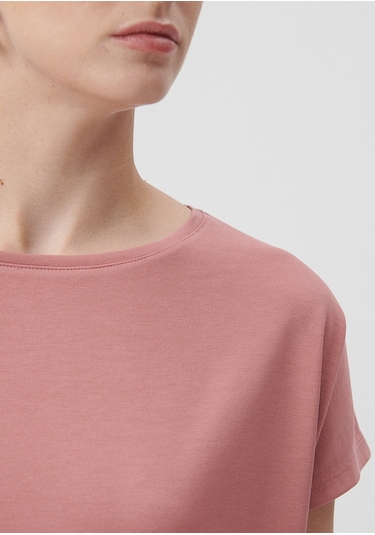 Mavi - Lux Touch Pembe Modal Tişört 167245-71072 Pembe