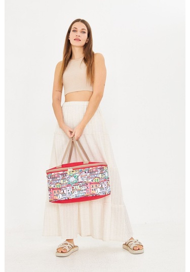 Superbag 22 Litre Piknik/kamp Çantası Sepeti. Termal Termos Çanta Sıcak-soğuk Koruma Sağlar Sofia-0250139 Sofia Çok Renkli