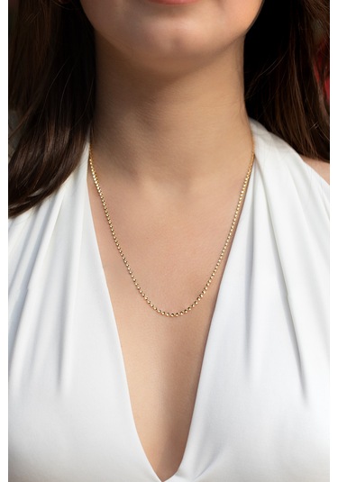 14 Ayar Altın Burgu Singapur Zincir Kolye 1.90 Mm