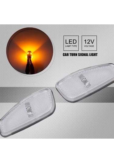 Dinosaurs Araba Yan Yansıma Uyarı Dönüş Sinyali Işık Lambası Ön Dönüş Sinyalleri Jeep Renegade 2014-2017 Için Işık Beyaz