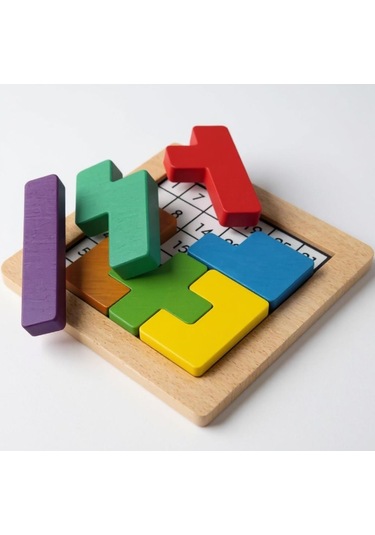 Redka Pratik Zeka 2 Ahşap Akıl Ve Mantık Oyunu - Eğitici Puzzle