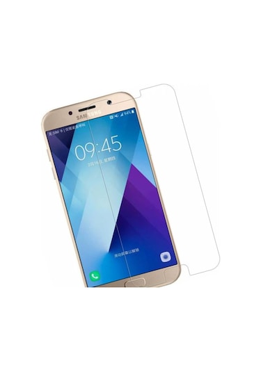 ErkMobile Samsung Uyumlu Galaxy A3 2017 Kırılmaz Ekran Koruyucu Temperli Cam