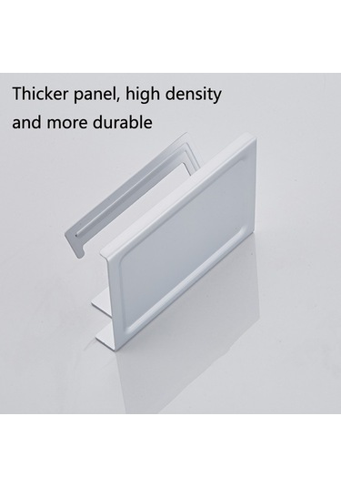 Sones Punch-free Space Alüminyum Mutfak Ve Tuvalet Kağıdı Tutucu Cep Telefonu Rafı Rulo Kağıt Tutucu, Renk: Beyaz