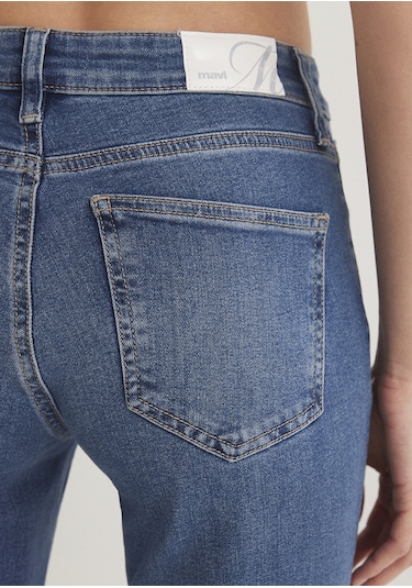 Mavi - Molly Mavi Eskitilmiş Jean Pantolon 1013683650 Mavi