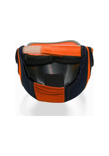 Darbe Emici Şapka Baret Kep Turuncu - Reflektörlü 7001