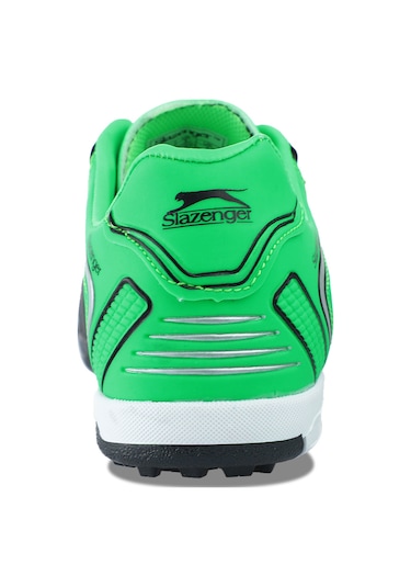 Slazenger HUGO HS Erkek Halı Saha Siyah / Yeşil Futbol Ayakkabısı