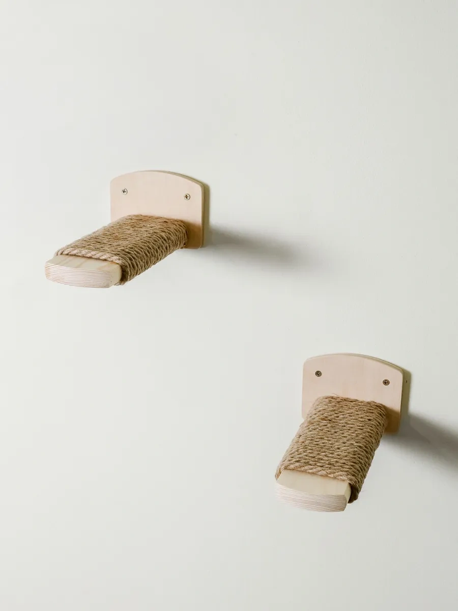 Go Cats Duvara Monte 2 Basamaklı Sisal Kedi Tırmalama Tahtası 304947563