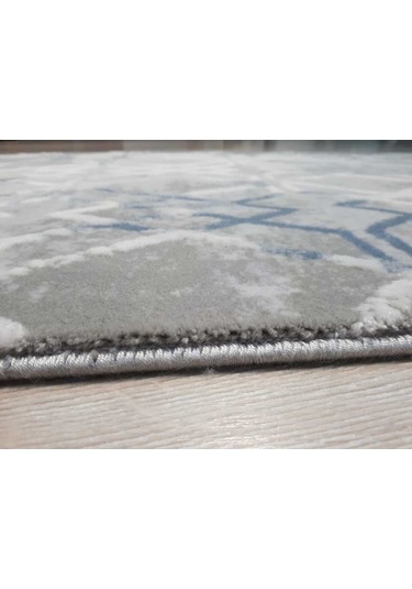 Armis Halı Kolaj A311A Gri Mavi Halı Yolluk 100X200 Cm