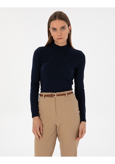 Pierre Cardin Kadın Lacivert Kazak /triko 50315768-vr033 Lacivert