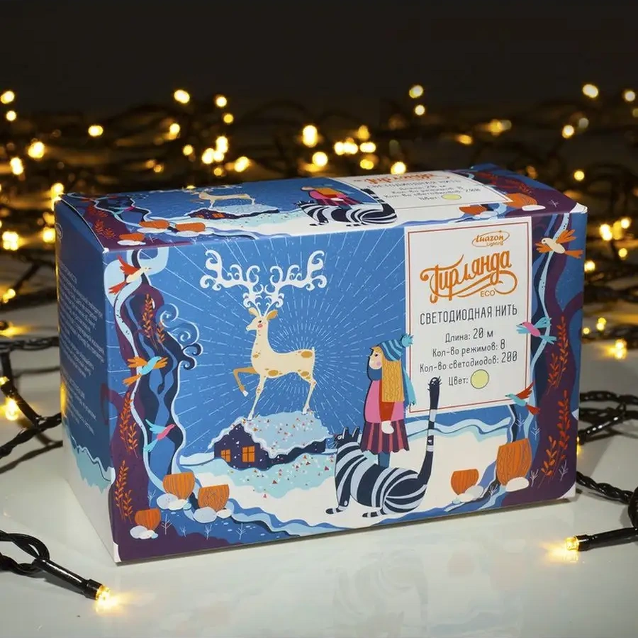 Luazon Lighting 20 Metre Uyumlu Yılbaşı Sıcak Beyaz Ağaç Yaka İsterseniz Şeffaf İpeksi 15288218 Beyaz