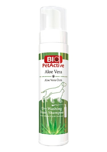 Bio Petactive Aloe Vera ve Buğday Özlü Kuru Köpük Şampuan 200 ML