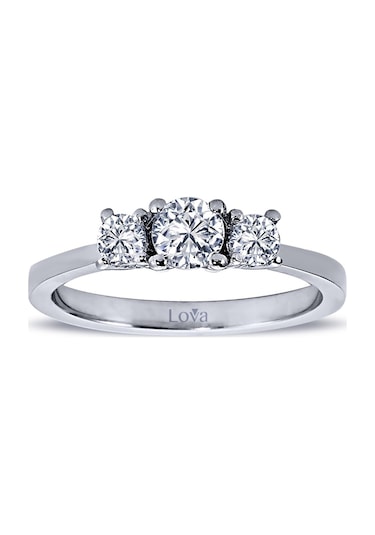Lova 0,50 Karat Pırlanta Tria Yüzük - 1030132
