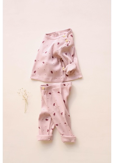 Grape Bebek Alt Üst Takım Lila