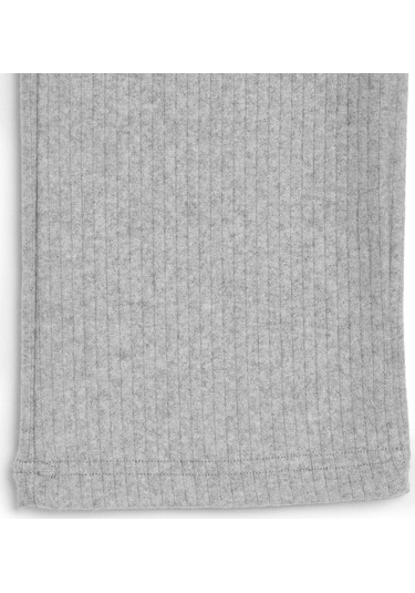 Beli Lastikli Gri Kız Çocuk Eşofman Altı - Rahat Geniş Paça Kalın Kumaş 7-8-9-10-11-12-13-14 Yaş. Gri