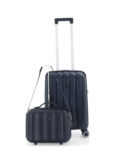 Mçs Polipropilen 2li Valiz Seti Kabin & Makyaj V305 S21yy1000073-set 00008 Lacivert