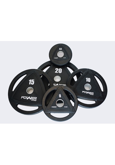 Powerhand 5 Kg Profesyonel Kauçuk Kaplı Olimpik Plaka