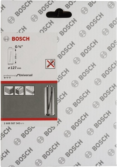 Bosch Elmas Kuru Karot Uç 127x150 mm 1/2" - 2608587343