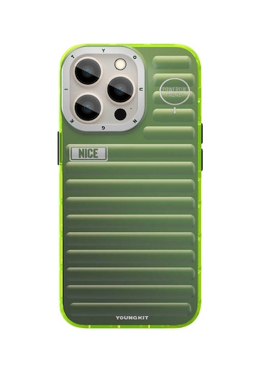 Youngkit iPhone Uyumlu 13 Pro Kılıf YoungKit Plain Coloured Serisi Kapak ZORE-267408