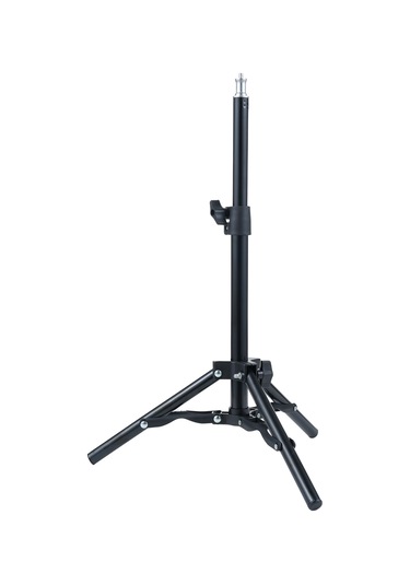 Folinda Fotoğrafçılık Ve Canlı Yayın Işık Ayracı - E27 Ampul Başı, 50cm/200cm Seçenekli Tripod Siyah, L6568-l6575 İle Uyumlu