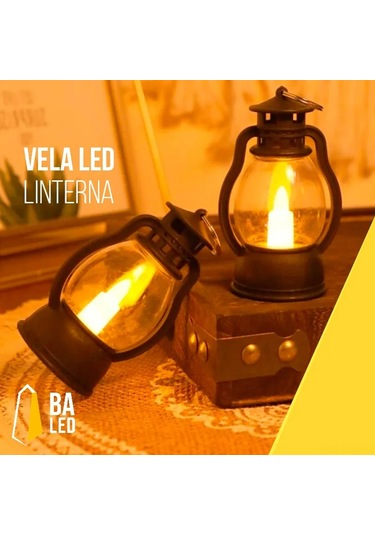 Xindoker Siyah Retro Led Feneri, Isımsı Beyaz Işık, Akülü, Askı Özelliği, Partiler/wedding Dekorasyonu, 95x43mm