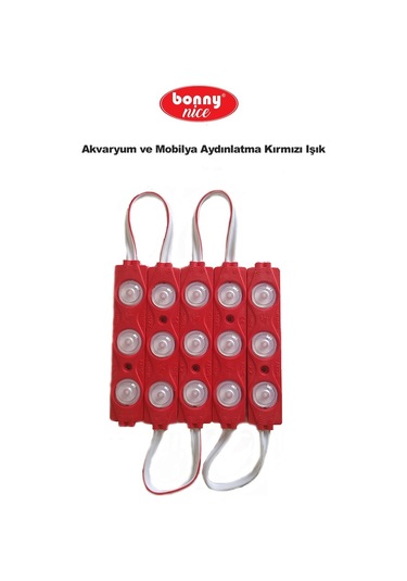 Akvaryum Modül Led Aydınlatma Kırmızı Işık Anahtarlı 5'Li 432002758