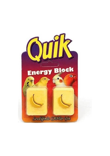 Quik  Enerji Bloğu  Muzlu 2li