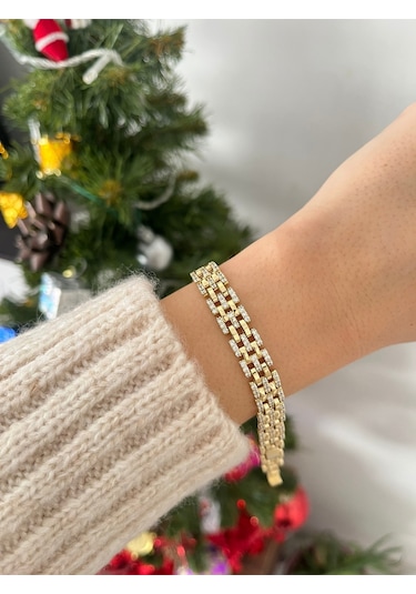 Kadın 14k Gold Xuping Özel Seri Altın Bileklik Vip Bileklik Altın