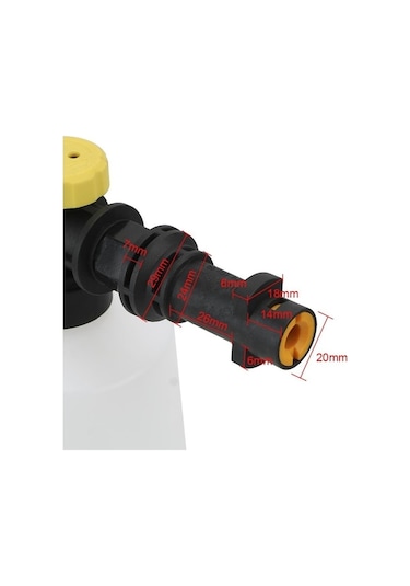 Tongxida Araba Sabun Köpük Jeneratörü 750 Ml Yüksek Basınçlı Yıkayıcı Kar Köpük Püskürtücü Uyumlu K2 K3 K4 K5 K6 K7