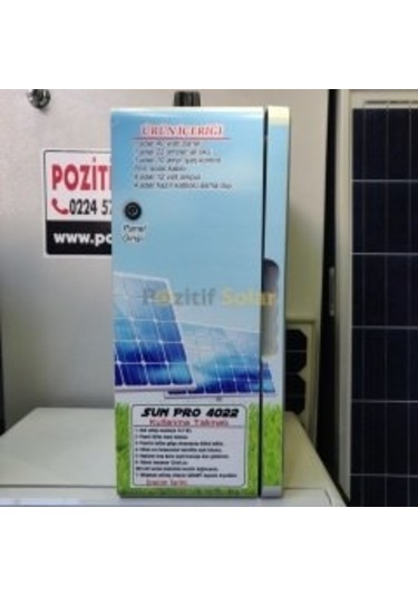 Sunpro 4022 Taşınabilir Solar Jeneratör 4 Ampül
