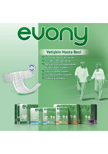 Evony Hasta Bezi Bel Bantlı Ekonomik Pk Büyük-Large 16 Adet