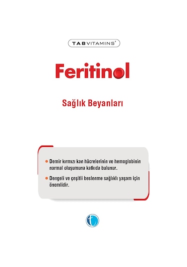 Tabvitamins Feritinol 30 Saşe