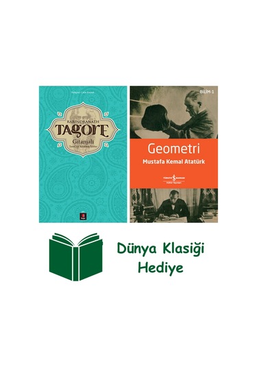 Gitanjali + Geometri + Dünya Klasiği Hediye