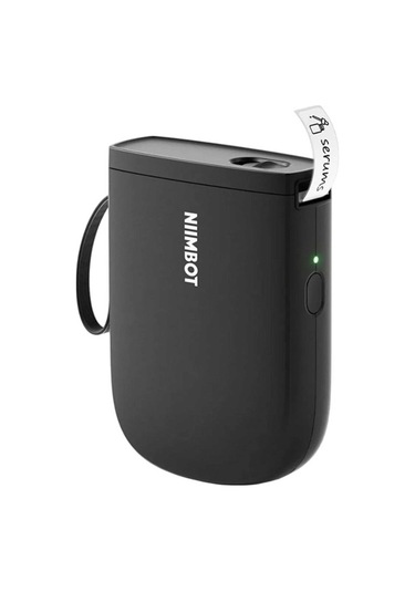 Nıımbot D11 H Bluetooth Taşınabilir Siyah Termal Etiket Yazıcı