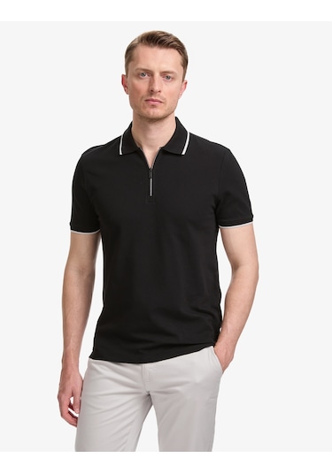 Pierre Cardin Erkek Siyah Tişört 50327873-vr046