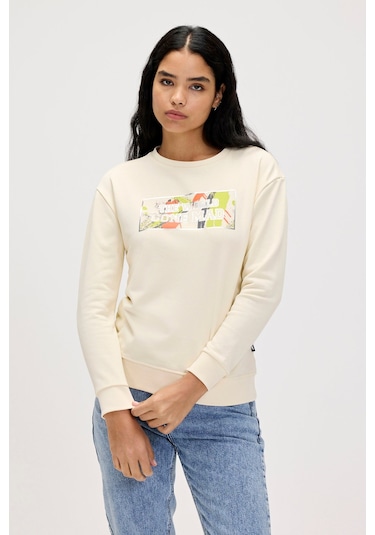 Bad Bear Re-carina Beyaz Kadın Sweatshirt-beyaz Beyaz