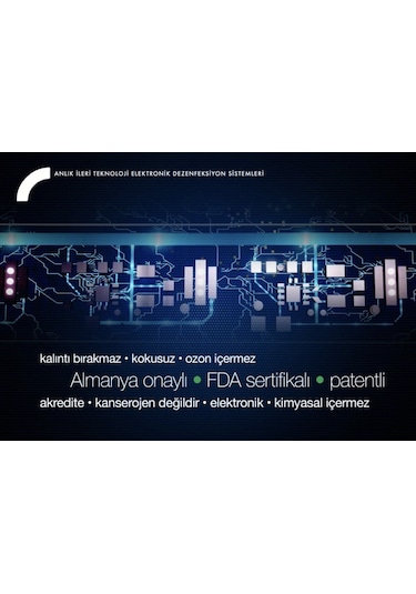 Sterilisa Pro Darbeli Uvc Sterilizasyon ve Dezenfeksiyon Cihazı