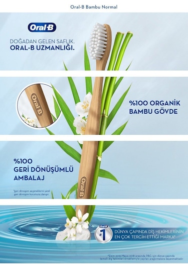 Oral B Bambu Diş Fırçası