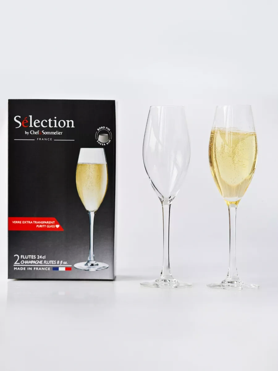 Lumınarc 2 Adet Şampanya Bardağı Seti Kristal Cam 206405240